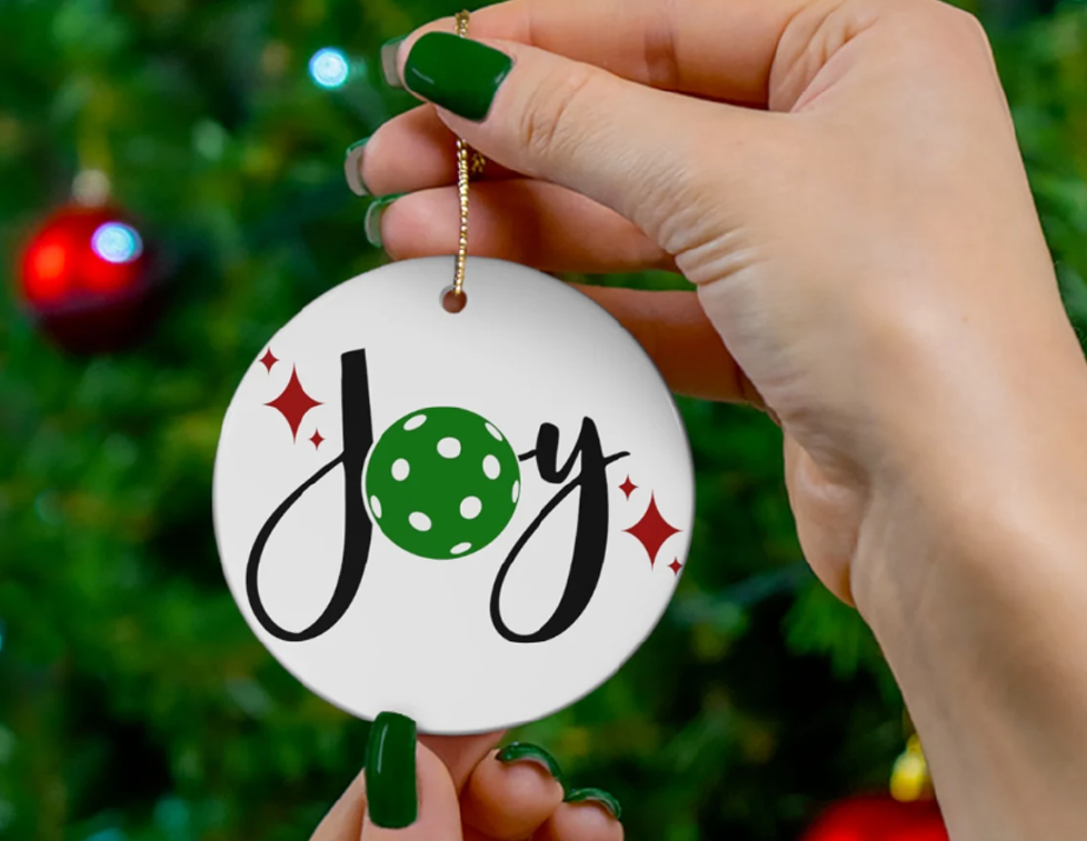 pickleball-christmas-ornament
